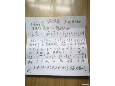 湖北第二师范学院86岁的音乐教授也投入了战斗